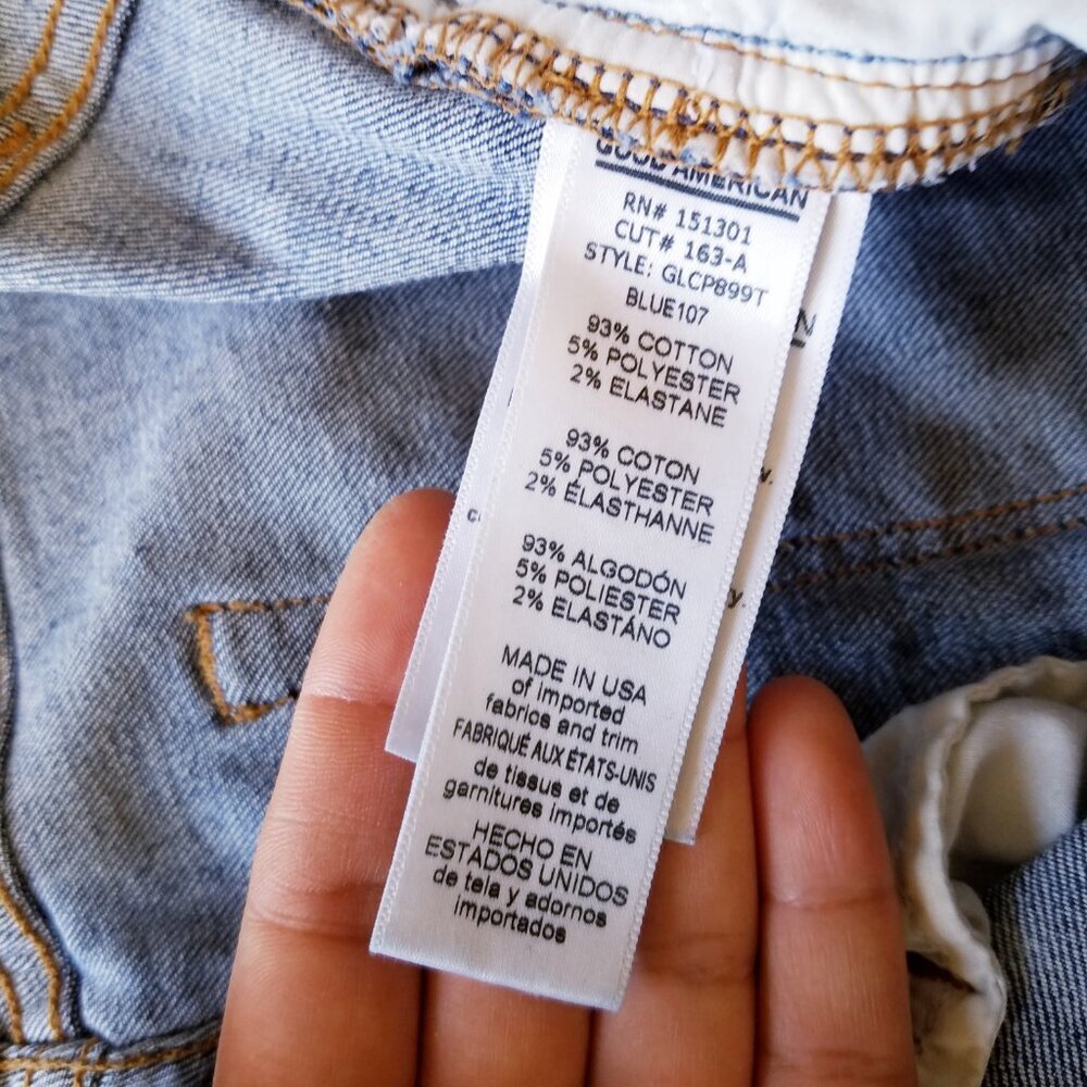 Good American | Stretch High Rise Jean, size 12 - Picture 10 of 13